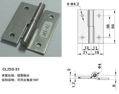 解析高性能工业铰链CL253-31 价格、特点与应用全景